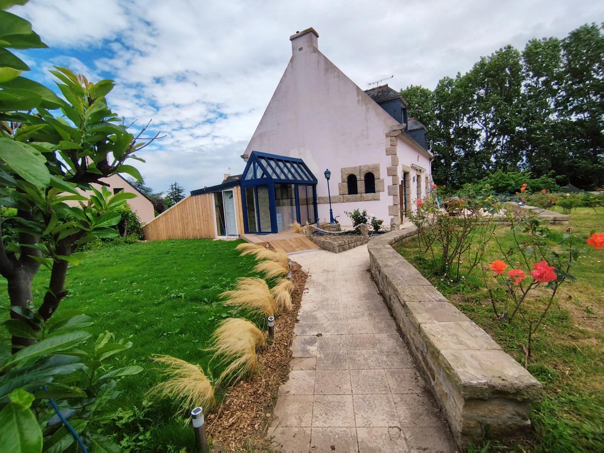Au Pti' Bonheur Bed & Breakfast Saint-Coulomb Dış mekan fotoğraf